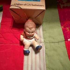 New Children of CH Twelvetrees Porcelain Doll Ornament